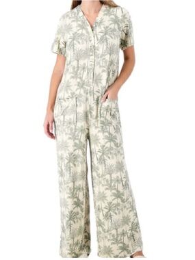 BumbleBella by Jill Martin Dreamy Jersey Essential Wide Leg Jumpsuit